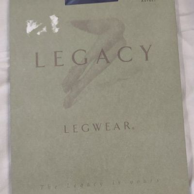 2 pair LEGACY Size B Legware Opaque Control Top Tights Blackberry A31857
