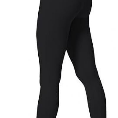 Womens Workout Leggings with High Waist Tummy Medium Sunzfly 30“ Inseam Black