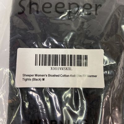 Sheeper Women's Thick Warm Brushed Tights Winter Size M