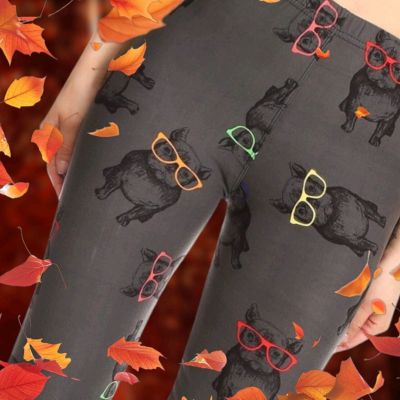 Huff Ruff Buttery Soft Leggings Size Plus Size