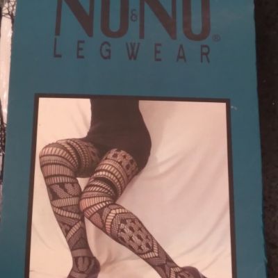 Nu & Nu Legwear Queen Black Fishnet Lace Tights = Sexy Cosplay Halloween Gothic
