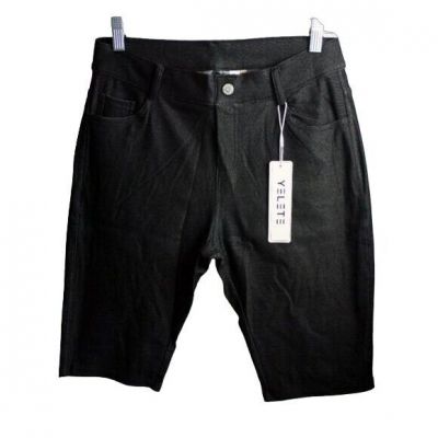 Yelete Black Bermuda Jeggings with Pockets Size 2XL