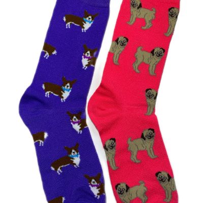 Womens Socks Ankle Quarter Crew Animal Cat Dog Casual Novelty Socks Cats Gift