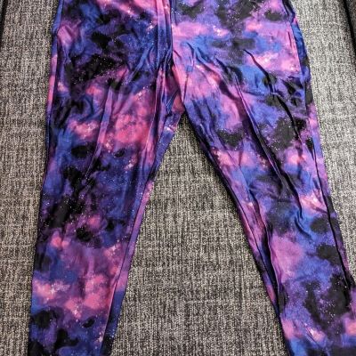 Torrid Bright Galaxy Cosmo Legging Size 3 - Crop Active High Rise