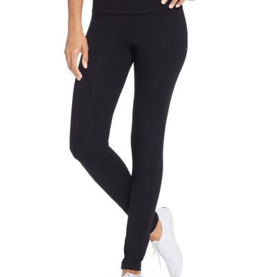 MSRP $19 Style & Co Yoga Leggings Black Size Medium (HOLE)