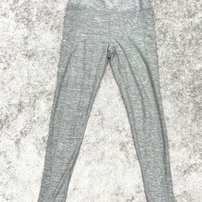 Victoria Secret Legging Women's 8 Pull-On Fit Stretch Pocket Workout Sports Gray