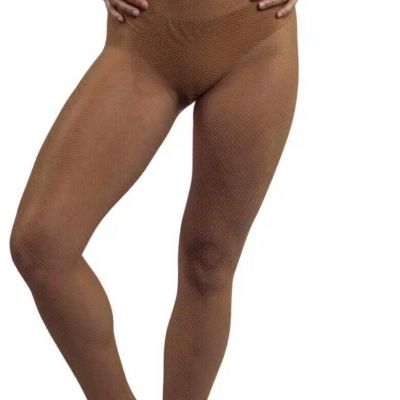 Nude Barre 12 PM Fishnet Tights Plus Size Large/Xlarge, Two Pair