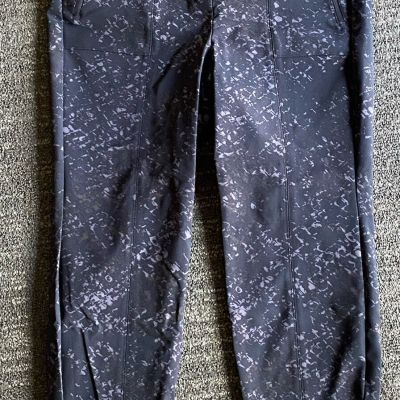 Lane Bryant Athletic Thick Leggings Black & Gray Size 16