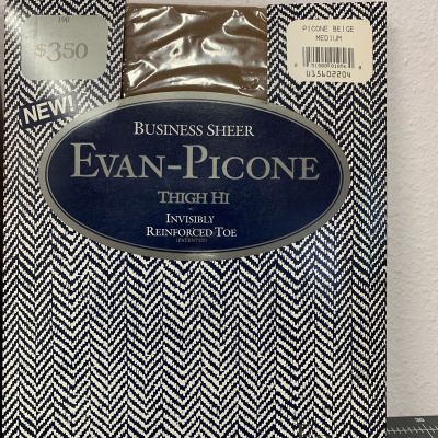 Evan Picone hose Business Picone Beige  Size  Medium New In Package
