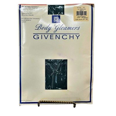 Givenchy Sheer Control Top Pantyhose Body Gleamers 157 Size C Le Verdure Green