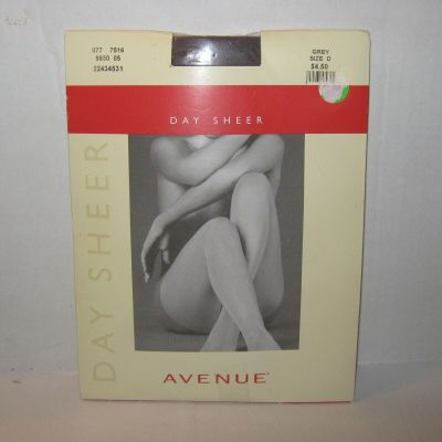 Avenue Day Sheer Women's Stocking Size D Grey