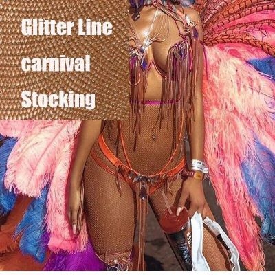 Women Stockings Tights Shiny Carnival Stockings Fishnet Pantyhose
