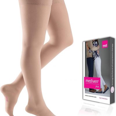 Mediven Plus PETITE TOP BAND  Thigh High Compression Stocking 20-30 Size I 1