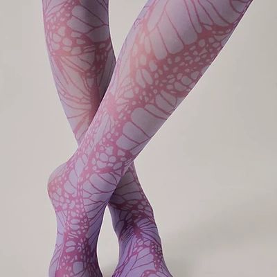 Free People X Anna Sui Monarch Tights-$38
