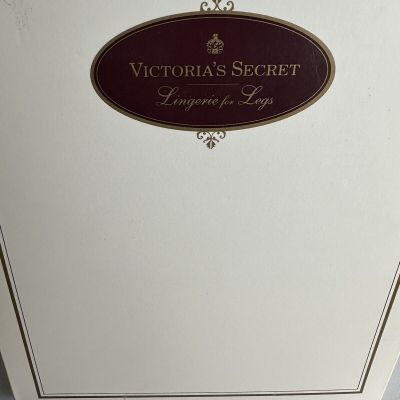 Victoria Secrets Stockings- Lingerie For Legs NIB. Midnight Black Small