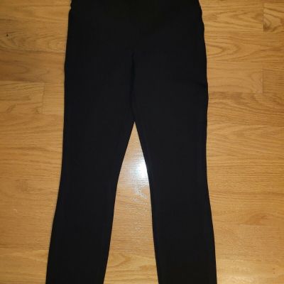Spanx  #20202R Ponte Ankle Pants With Pockets, Black, Size XS