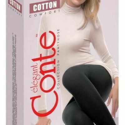Conte Cotton Warm Opaque Women's Tights - Cotton 450 Den (7?-75??)