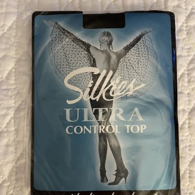 Silkies Ultra Control Too Pantyhose 030306 Black