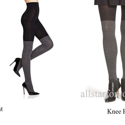 Dkny Tights Over Knee or Knee high Sock Tights S, M, Tall