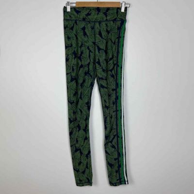 The Upside Palm Leaf Print Performance Leggings Size Small