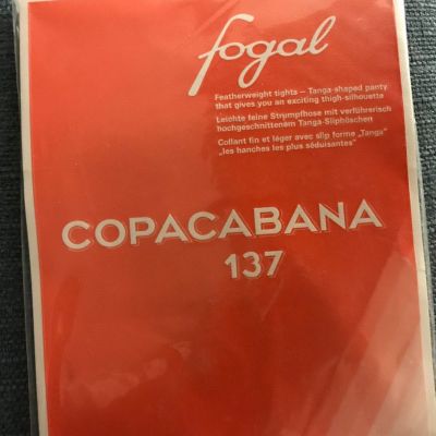 FOGAL 137 Copacabana Pantyhose Color: Blanchiver Size: Small 137 - 08