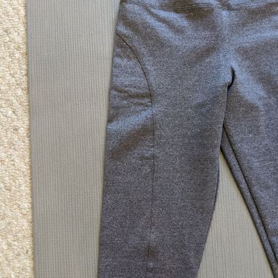 Grey Women Athletic Leggings Gray Workout Yoga Pants Gym Clothing Size S, M