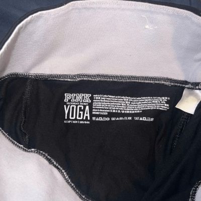 Victoria’s Secret PINK yoga pants leggings sheer and fishnet detail size XS