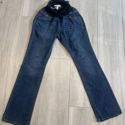 Jessica Simpson Maternity jean style leggings Size L CC
