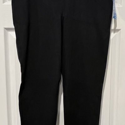 NWT'S Women's Old Navy Active Fitted Leggings Black with blue Size XL