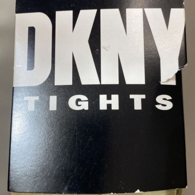 DKNY Tights Style 412 M Green Medium Package Opaque Coverage Control Top