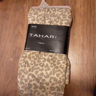NWT Tahari Ladies Leopard Print Leggings size 3X - 4X