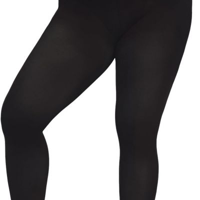 Women's Plus Size Tights High Waist Sheer Semi Opaque Ultra-Soft Pantyhose XL, 2