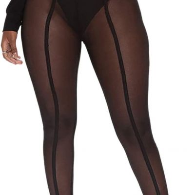 Evankin Womens Sheer Mesh Tights High Waisted Tight Outfits See Through...