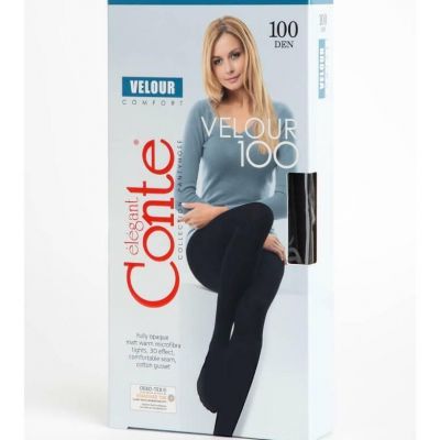 Conte Microfibra Opaque Women's Tights - Velour 100 Den (18?-69??)