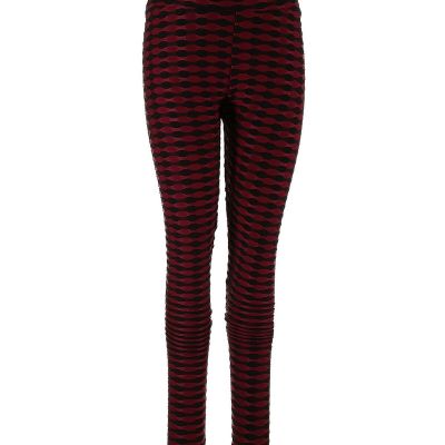 NWT Assorted Brands Women Red Leggings L