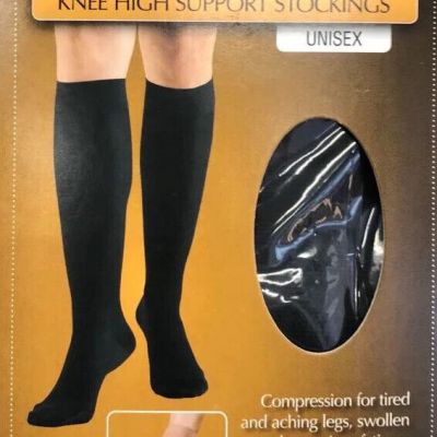 Loving Comfort Knee High Support Firm Compression Stockings Unisex X-Large