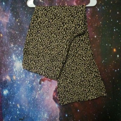 Terra & Sky Plus Size Leopard Print Leggings Flare Leg 2XL