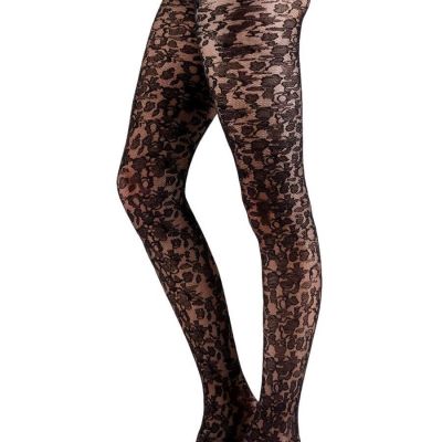 Pretty Polly Floral Lace Pattern Tights - NPAYK4