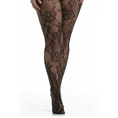 Love Your Style, Love Your Size Women's Plus Fishnet Tights XL NIP