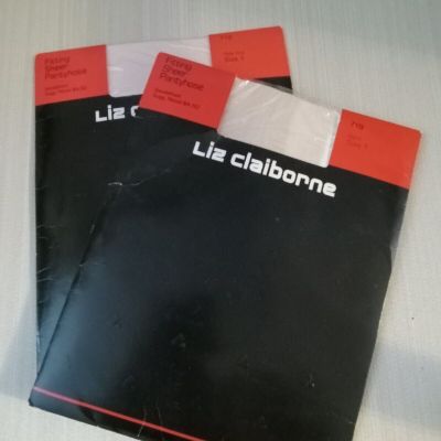 Pantyhose 2 Pairs Fitting Sheer Size 1 Colors: Sand & Pale Pink