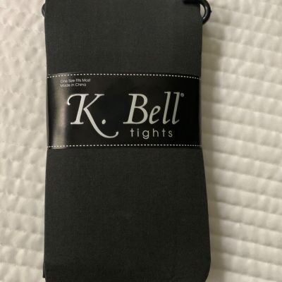 K Bell Tights, Dark Charcoal, One Size Fits Most