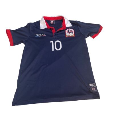 Preowned Paris #10 Color Shirt Size Small R3