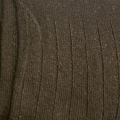 New Simply Vera Wang Sz 2/3 Black Sweater Ribbed Fashion Tights Pantyhose