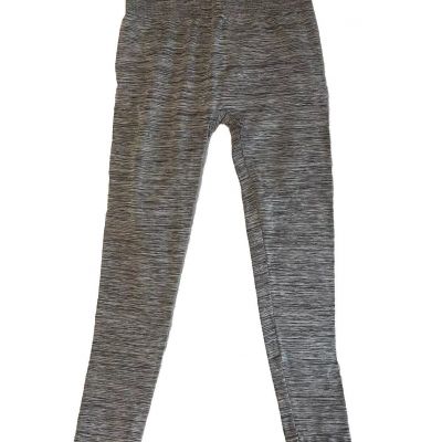 FADED GLORY Women's GRAY Leggings Size XL Yoga Workout Casual Stretch Pants