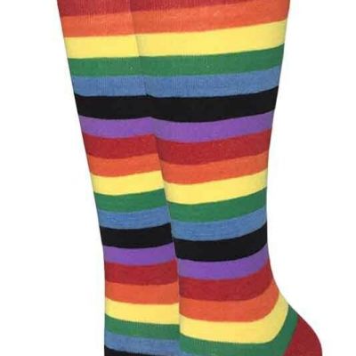 Women Fashion Tube Colorful Patterned Knee High Socks Warm Stocking Leg Warmer