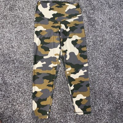 Womens Aerie Offline Camo Leggings Real Me Style Size XL High Waisted 7/8 Length
