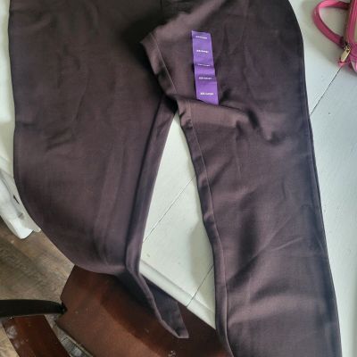 NWT - philosophy women's brown leggings - size XXL
