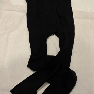 H&M Plus Size XL Hold Black No Pack Tights Unknown Denier NWOT