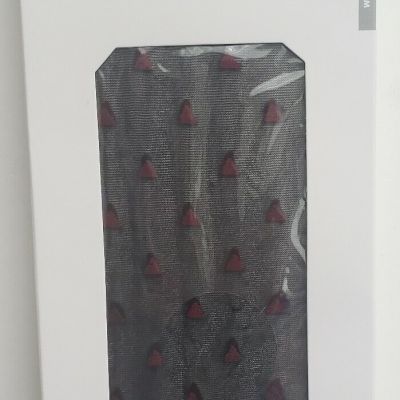 Stance Trifecta Sheer Tights Diamond Pattern Hearts Size S/M 5'-5'6