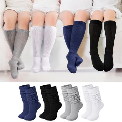 3Pack Slouch Socks Women Scrunch Socks High Boot Socks Warm Thick Knit Long Sock